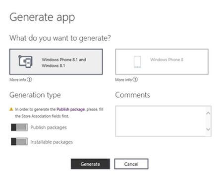 Generate the Source Code